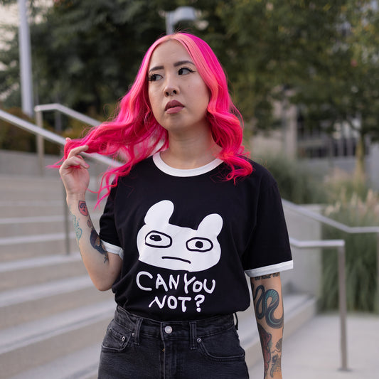 Can You Not? funny bunny shirt