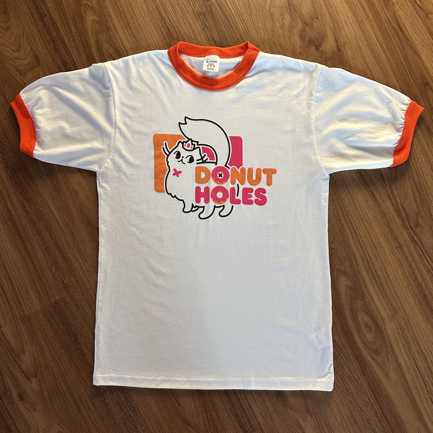 PREORDER - Ships Sept 15 - Donut Holes Tee Orange Ringer