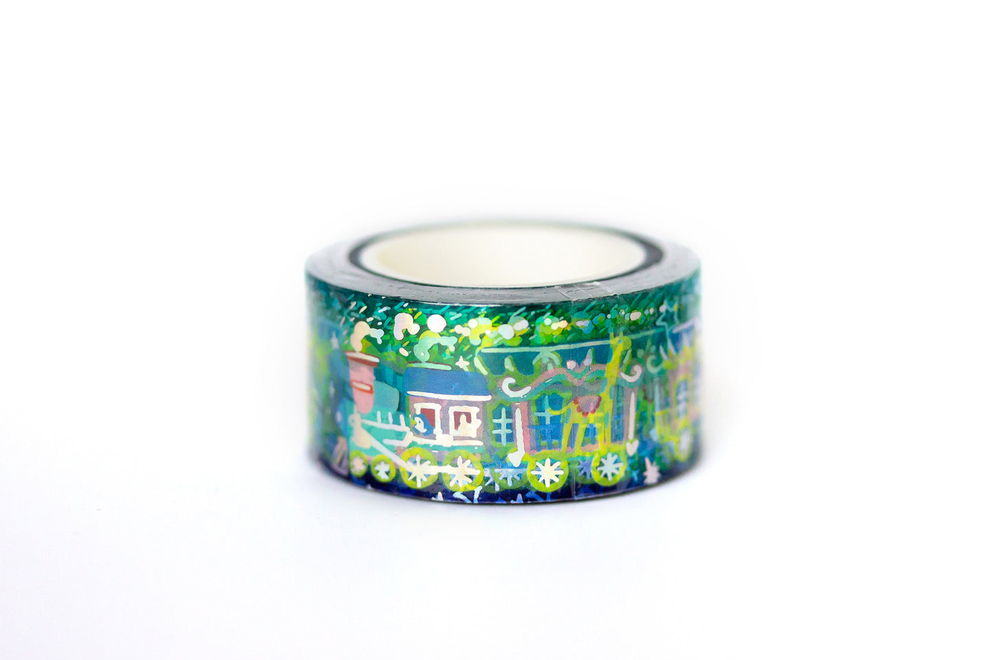 Circus Carnival Holographic Foil Washi Decorative Masking Tape by MILQ