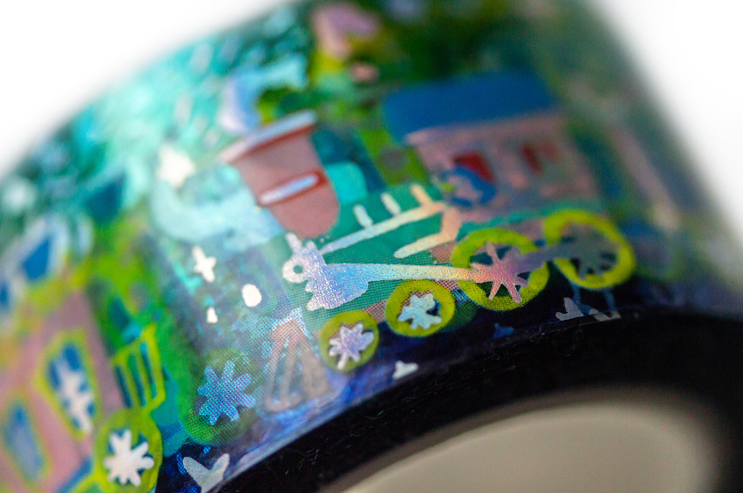 Circus Carnival Holographic Foil Washi Decorative Masking Tape by MILQ