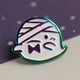 Cute Mummy Ghost Holographic Rainbow Enamel Pin by MILQ